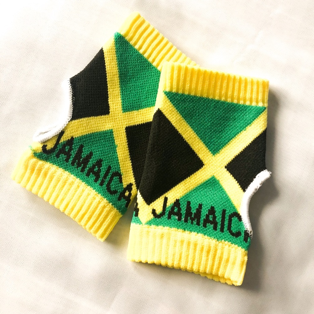 Jamaica fingerless gloves